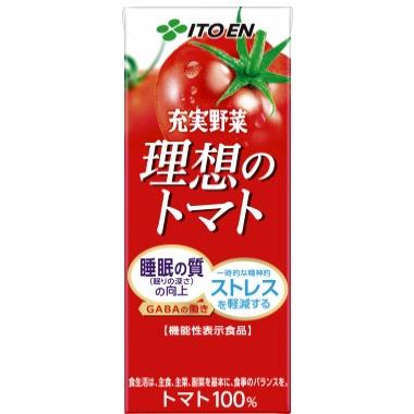 伊藤園（ITO EN） 理想のトマト200 1ケース（24本入）伊藤園 × 2