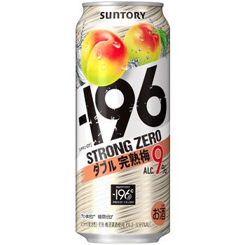 SUNTORY（サントリー） -196℃ストロングゼロ ダブル完熟梅 500ml 1