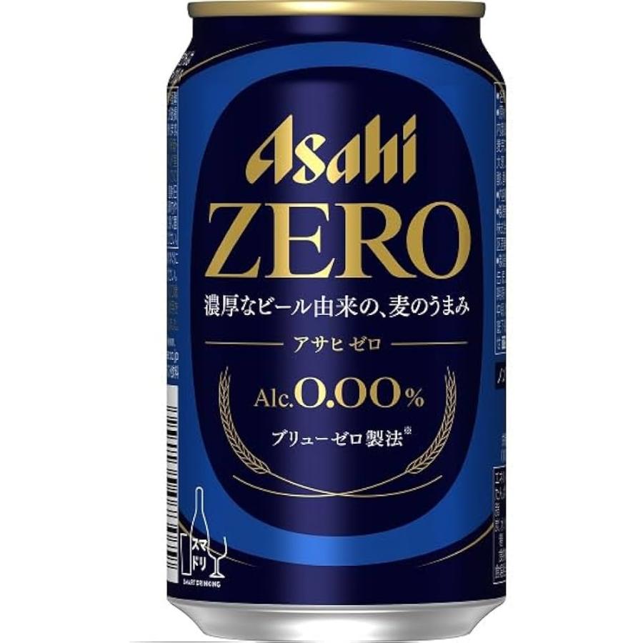 【新品】アサヒゼロ　ノンアルコールビール　350ml×48缶　試飲缶 アサヒ（asahi） ゼロ ZERO 350ml 2ケース48本セット 送料無料 缶 ノン