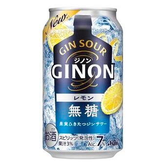アサヒ ジノン GINON レモン 350ml 2ケース (48本) 無糖 チューハイ 缶