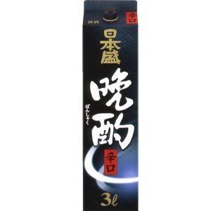 日本盛　晩酌辛口　日本酒　3L 2ケース（8本）　日本盛株式会社