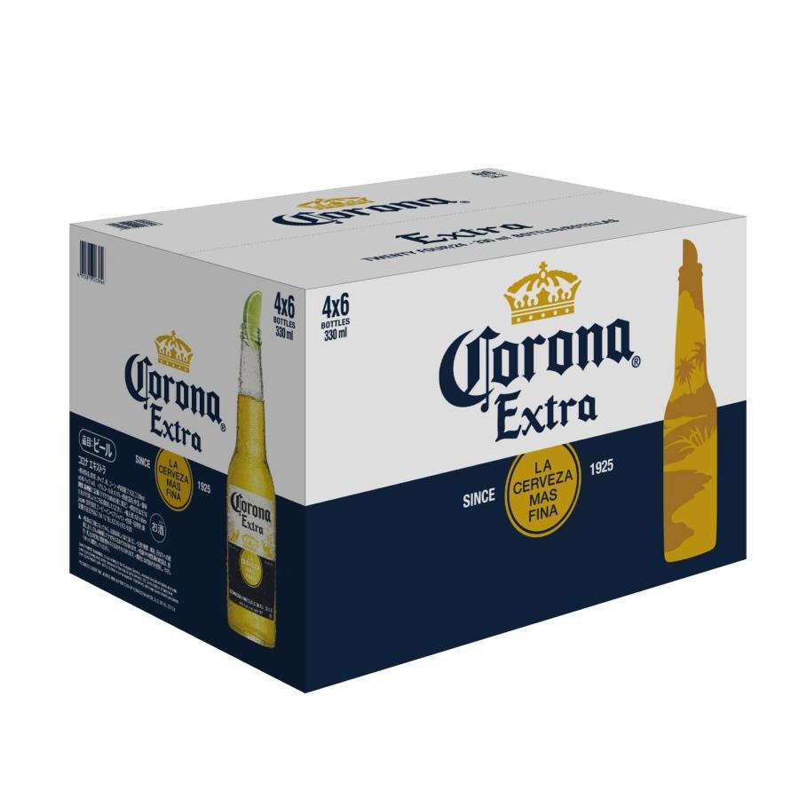 Corona Extra コロナ エキストラ 330ml 24本セット コロナ・エキストラボトル 330ml瓶 1ケース24本 【送料無料