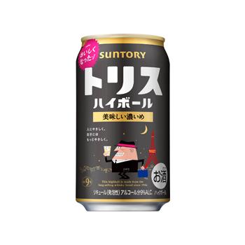 トリスハイボール 美味しい濃いめ 350ml 1ケース（24本入）サントリー