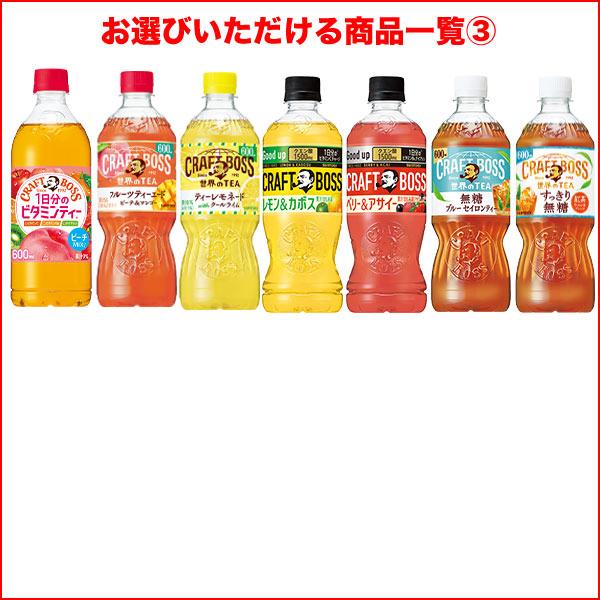 SUNTORY（サントリー） 人気PET飲料 420〜600ml × 48本 選べる 24本×2