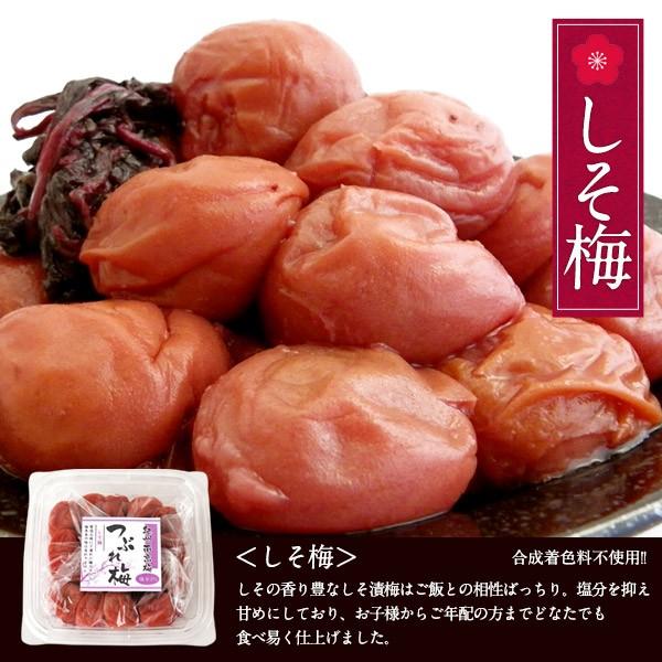 超低塩！塩分3％！紀州南高梅つぶれ梅 3kgセット[しそ梅・はちみつ梅・アップル梅] 選り取り［常温］【3〜4営業日以内に出荷】送料無料_3