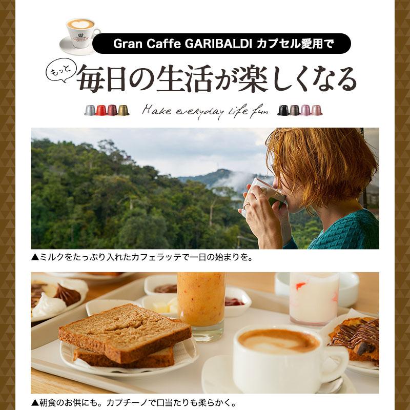 GARIBALDI イタリア産 ネスプレッソ 互換 カプセルコーヒー 6箱 60