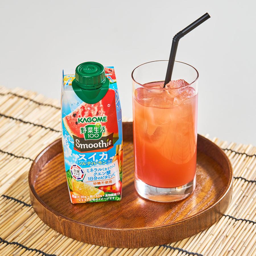 野菜生活100 △+10%ポイント カゴメ スムージー Smoothie 〜330ml 紙