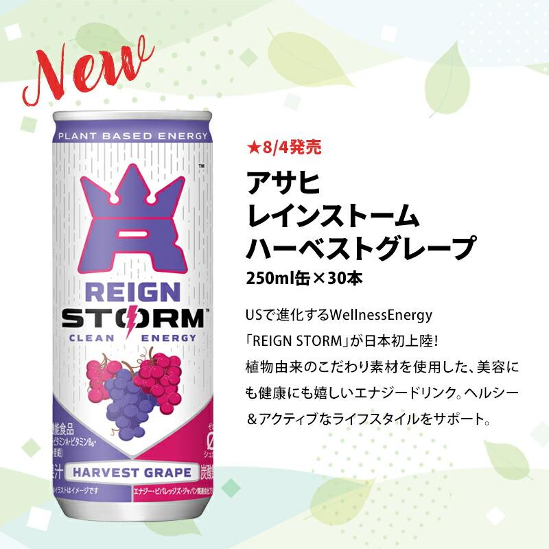 アサヒ レインストーム グァバストロベリー ハーベストグレープ 250ml