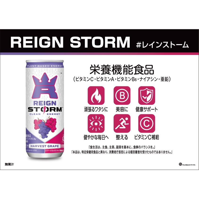 アサヒ レインストーム グァバストロベリー ハーベストグレープ 250ml