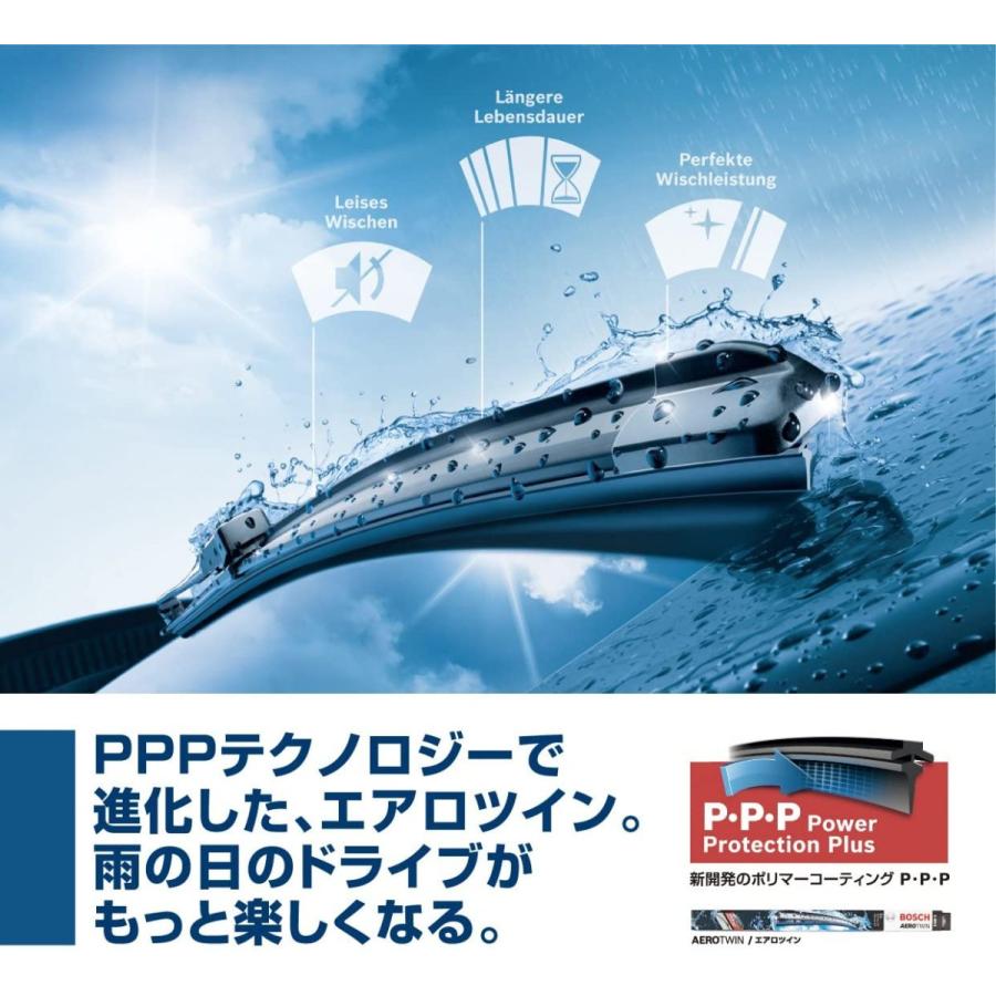 汎用ワイパー AP18U 450ｍｍ BOSCH ボッシュ エアロツイン ワイパー 輸入車用 ワイパーブレード 1本 ボッシュワイパー | BOSCH（DIY、工具） | 02