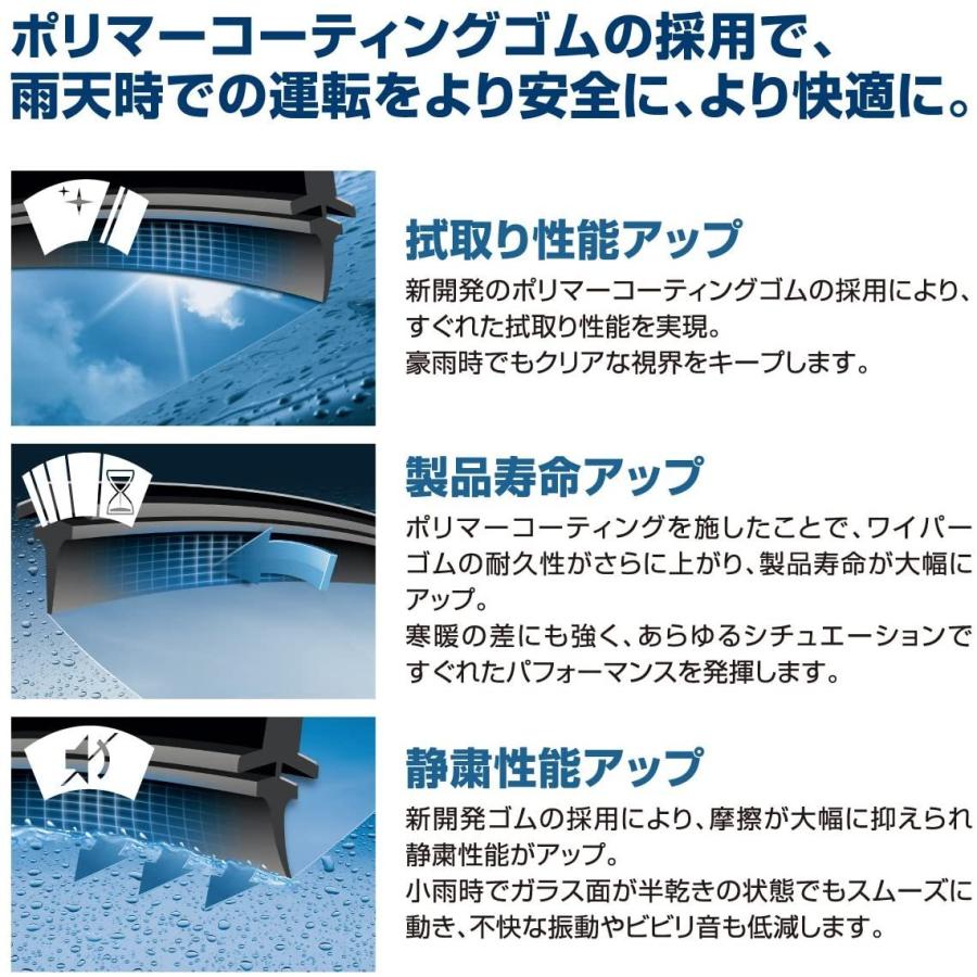 汎用ワイパー AP18U 450ｍｍ BOSCH ボッシュ エアロツイン ワイパー 輸入車用 ワイパーブレード 1本 ボッシュワイパー | BOSCH（DIY、工具） | 06