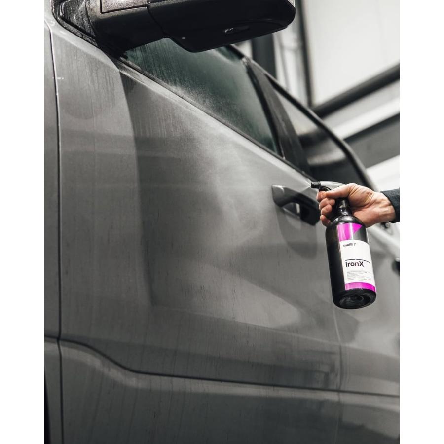 鉄粉取り 2本 CARPRO（カープロ） アイアンエックス 500ml 最強鉄粉取り スプレー後