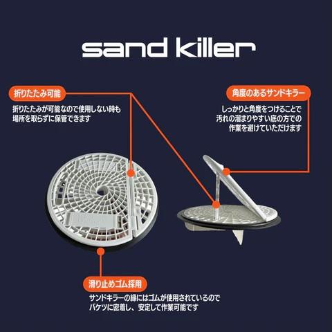 多機能×高強度 洗車バケツセット 白 kleenDEPOT クリーンデポ オリジナルバケツセット ホワイト 4点セット