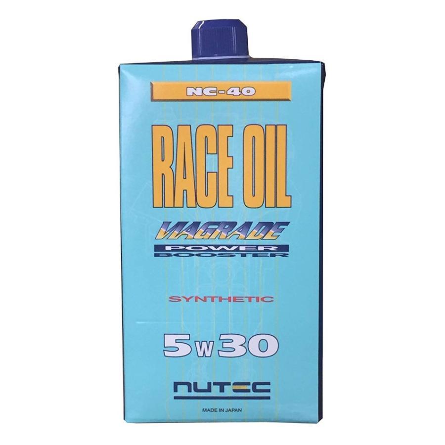 NUTEC NC-40 RACE OIL 5W-30 5本セット NUTEC（ニューテック） NC-40 5W-30 エンジンオイル 1L 100%化学合成