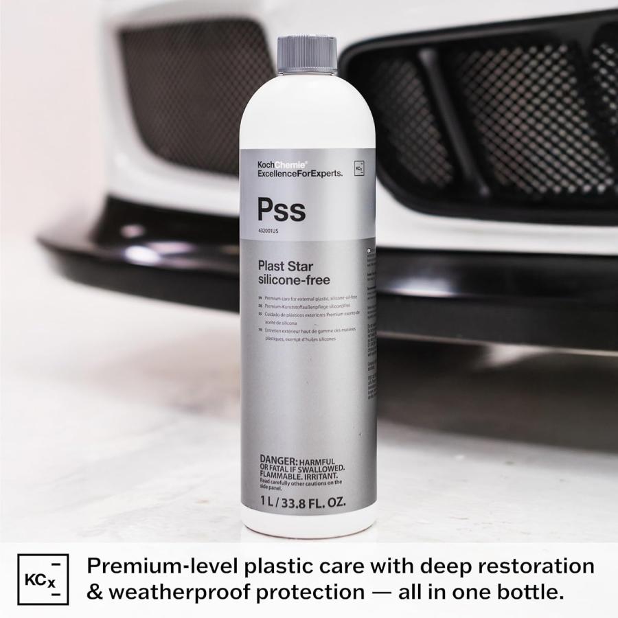 コッホケミーPSSプラストスターシリコンフリー樹脂ゴム保護黒艶復活未塗装樹脂対応プロ仕様 |  | 03