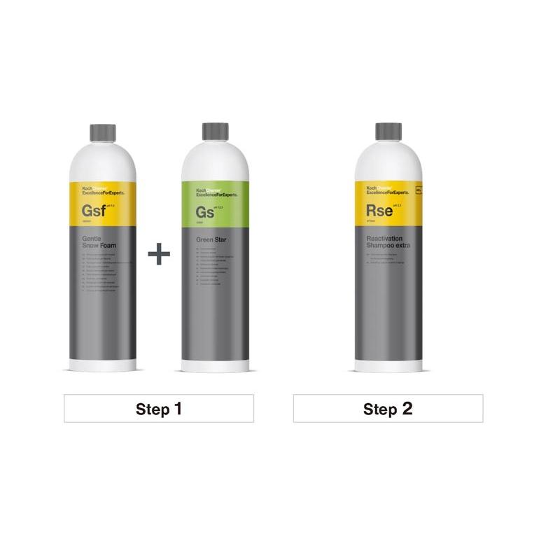 コッホケミー セット販売 Koch Chemie コッホケミー RSE GSF GS 3本セット プロシューマー洗車