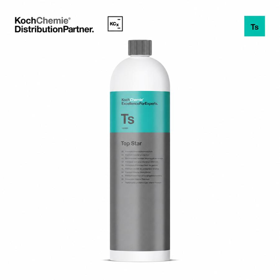 Koch-Chemie コッホケミー Top Star トップスター 1L 内装プラスチック ゴム 樹脂 保護 ツヤ出し UVケア | 