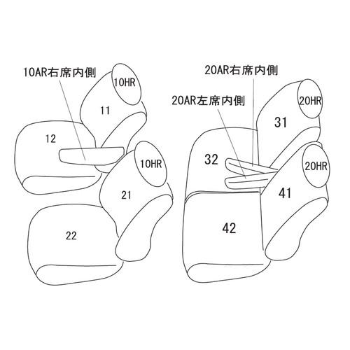 Clazzio（クラッツィオ） クール ES-6280 スズキ デリカ D：2 ソリオ