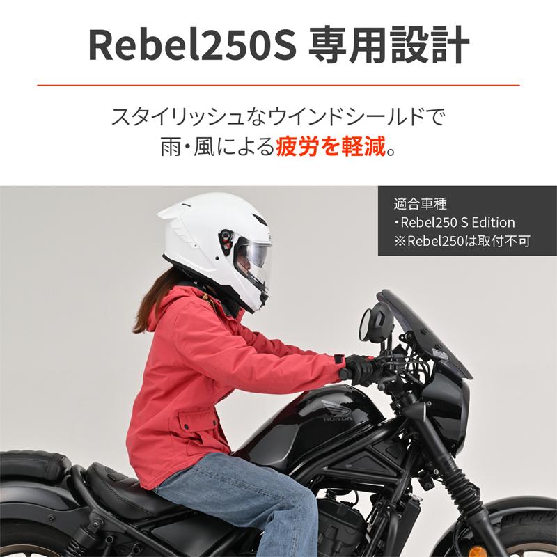DAYTONA（デイトナ） 20133 ウインドシールドSS Rebel250 S Edition