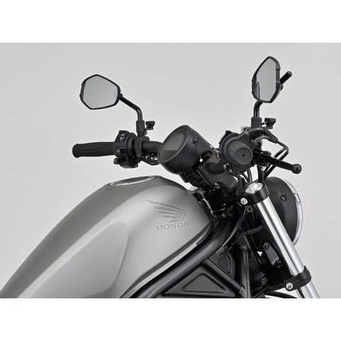 デイトナ 31059 セットバックライザー レブル250/Rebel500/Rebel1100用 ポジション改善 ハンドルアップ マットブラック DAYTONAの画像