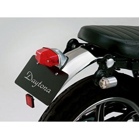 SR400 デイトナ　ステンレス　ショートフェンダーテールランプキット ステンレスショートフェンダー リアフェンダー（ルーカステール