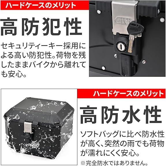 GIVI（ジビ） デイトナ 60927 GIVI MTB45B モノキーケース(45L) 未塗装