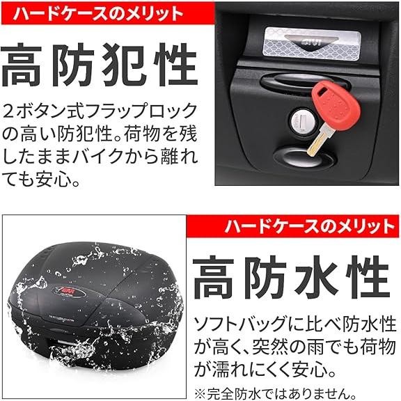 GIVI（ジビ） デイトナ 61417 GIVI E450N2W モノロックケース(45L) 未