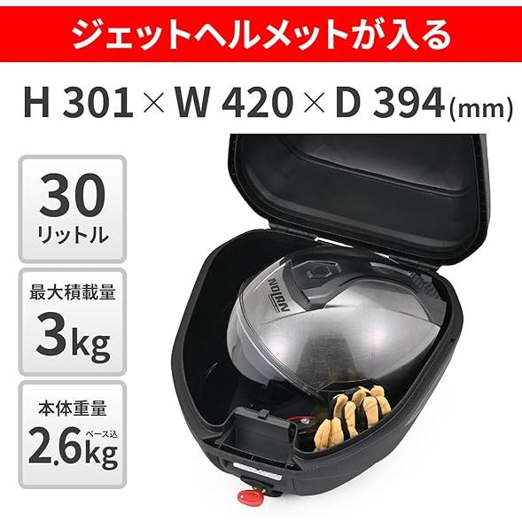 GIVI（ジビ） デイトナ 61507 GIVI C30NT モノロックケース(30L) TECH 