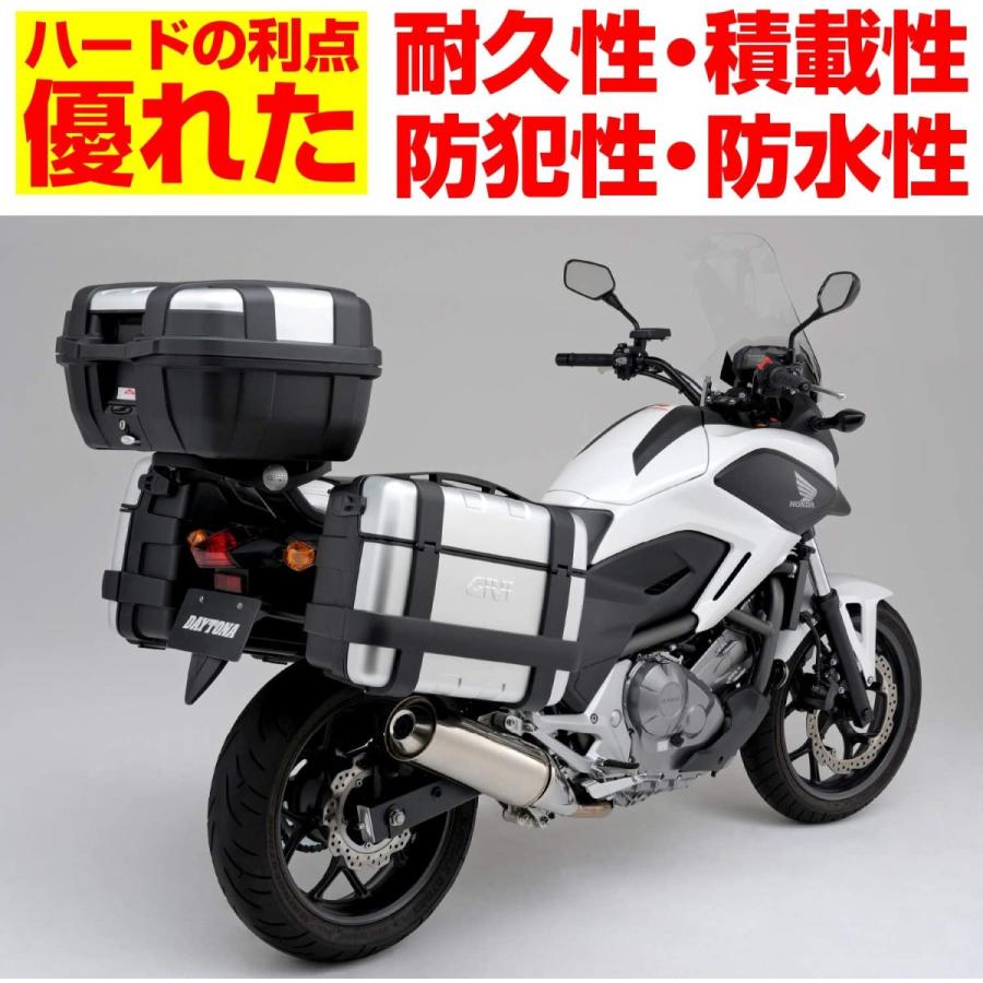 GIVI（ジビ） デイトナ 74375 GIVI TRK46N TREKKER(46L) シルバー