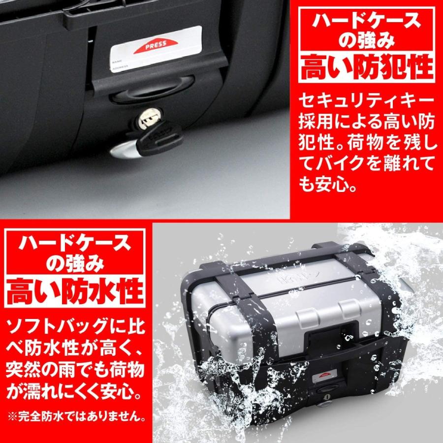 GIVI（ジビ） デイトナ 74375 GIVI TRK46N TREKKER(46L) シルバー