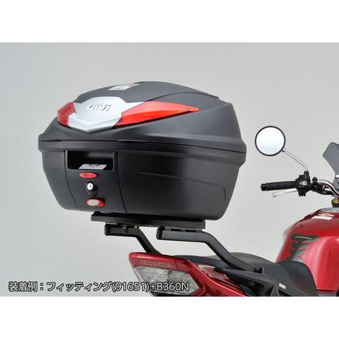 【NABBAモノキニ】未使用 GIVI V40N モノキーケース 40L 未塗装ブラック｜株式会社デイトナ