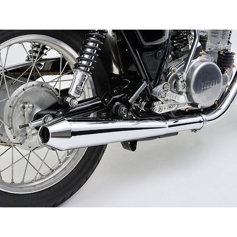 稲*吉様 DAYTONA デイトナ スリップオンメガホンタイプマフラー SR40 Webike | DAYTONA デイトナ スリップオンメガホンタイプマフラー