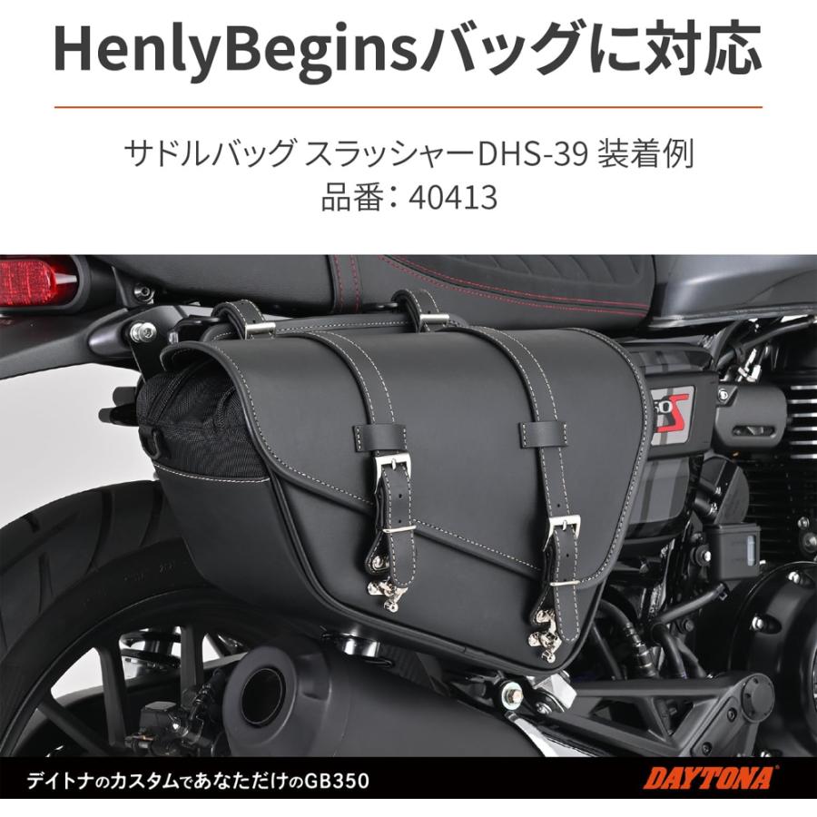 デイトナ 97919 GB350S(21-22) 右側専用 サドルバッグサポート バイク用サイドバッグサポート DAYTONA｜drivemarket2｜03