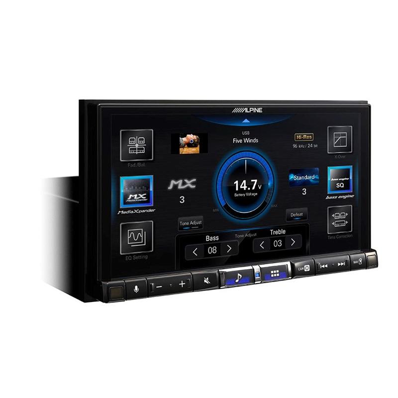 DA7Z アルパイン ディスプレイオーディオ 7型 1DINデッキ Bluetooth/HDMI/USB Apple CarPlay/Android Auto対応｜drivemarket｜02