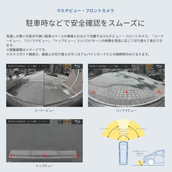 ALPINE（アルパイン） HCE-C25HD-FD マルチビューフロントカメラ
