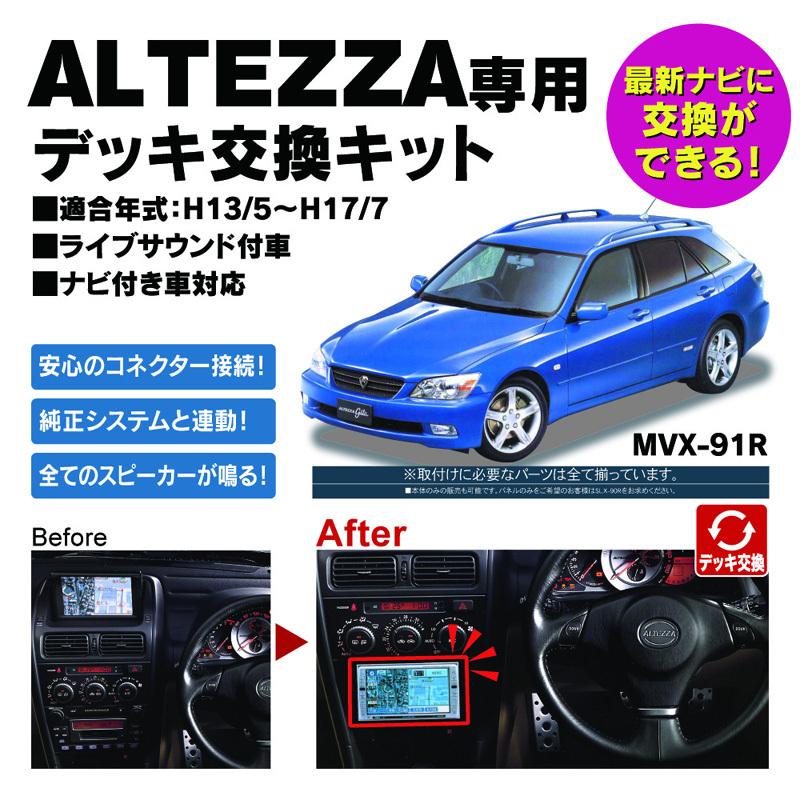 BeatーSonic（ビートソニック） MVX-91R ナビ取付けキット トヨタ