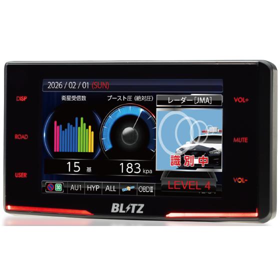 BLITZ（ブリッツ） TL316R + OBD2-BR2A セット (レーザー&レーダー探知