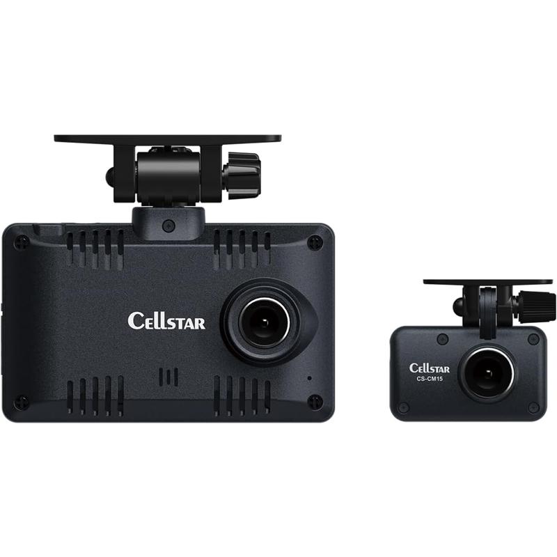 CELLSTAR（セルスター） CS-E200 ドライブレコーダー 前後2カメラ 200