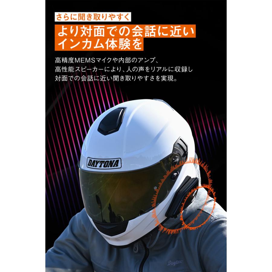 DAYTONA（デイトナ） DT-02 バイク用 インカム ワイヤーマイクユニット