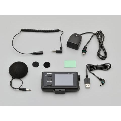 デイトナ バイク用 超高感度GPSレーザー& レーダー探知機 MOTO GPS 