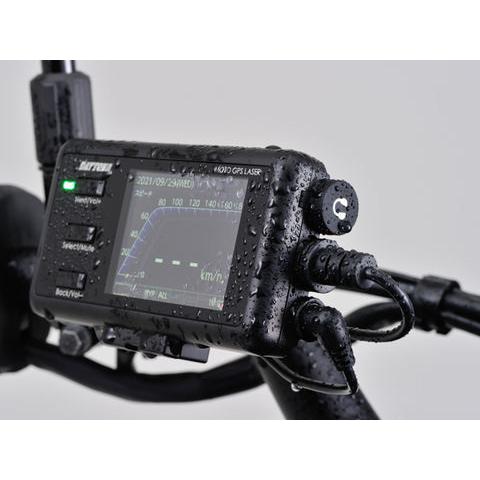 デイトナ バイク用 超高感度GPSレーザー& レーダー探知機 MOTO GPS 