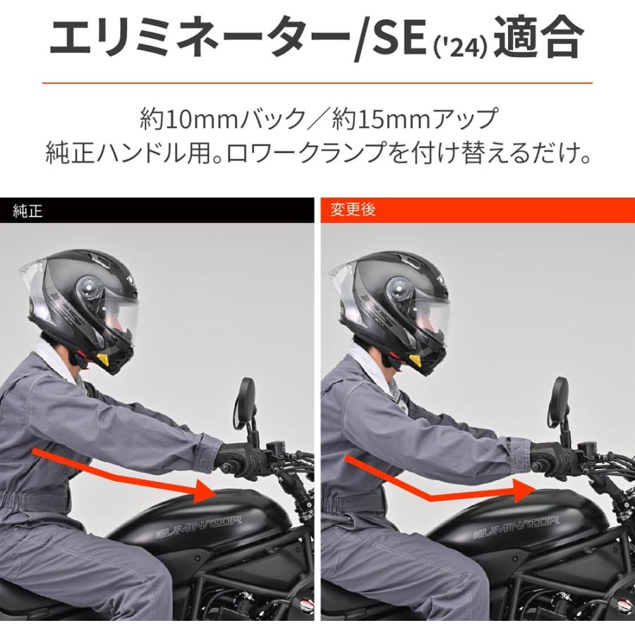 DAYTONA（デイトナ） 39683 ハンドルセットバック エリミネーター/SE