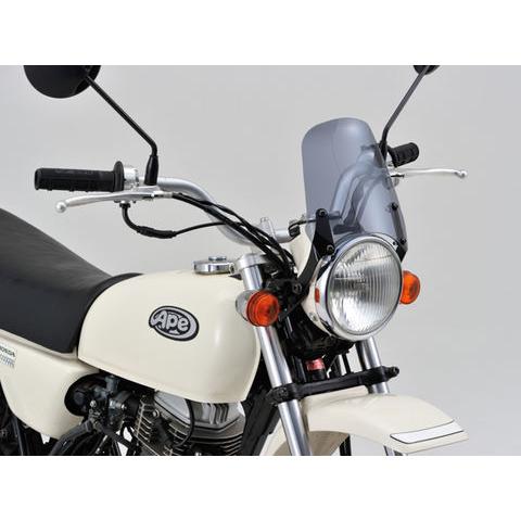 デイトナ 60462 エアロバイザー 車種別キット スモーク APE用 バイク用スクリーン Aerovisor DAYTONA｜drivemarket｜05