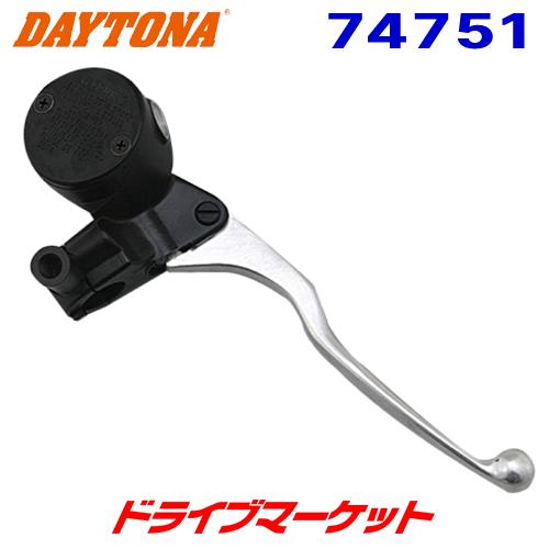 DAYTONA（デイトナ） 74751 ニッシン レトロブレーキマスターシリンダー 本体色：ブラック/レバー：シルバー 5/8インチ ...