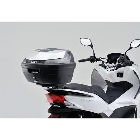 デイトナ GIVI B37NTB912D モノロックケース(37L) TECH パールホワイト塗装 スモークレンズ バイク用リアボックス 品番:94833｜drivemarket｜02