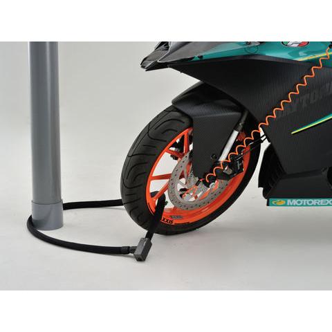 デイトナ 97683 ストロンガーロック ディスクロック&ワイヤー 1800mm/ブラック 盗難防止ロック バイク用 DAYTONA(取寄商品)|drivemarket|04