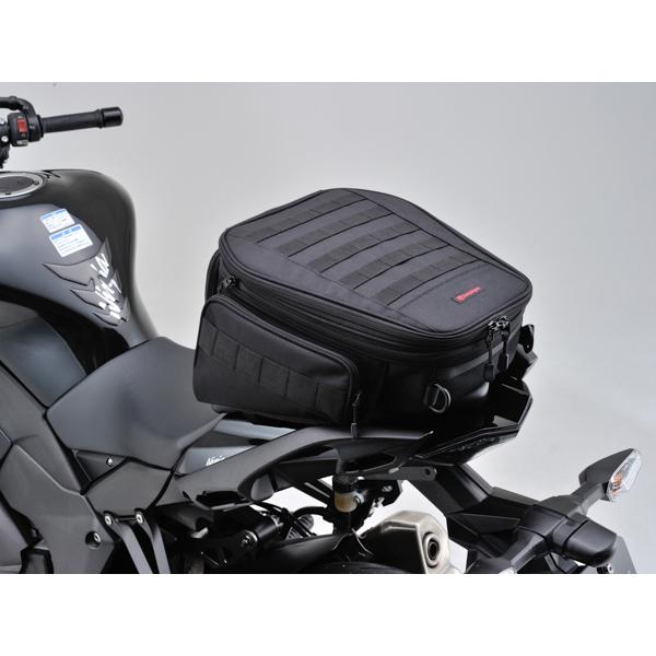 デイトナ 98661 ヘンリービギンズ シートバッグ DH-731 (13L〜26L) ブラック バイク用シートバッグ｜drivemarket｜02