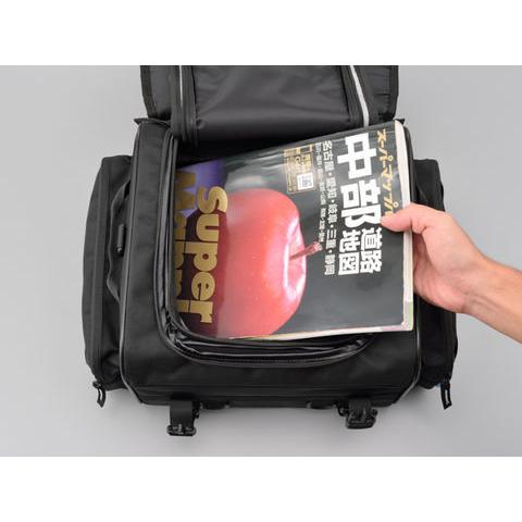 デイトナ 98878 ヘンリービギンズ ツーリングシートバッグWR DH-732 Sサイズ(20L) ブラック 防水 バイク用シートバッグ|ドライブマーケットPayPayモール店|05