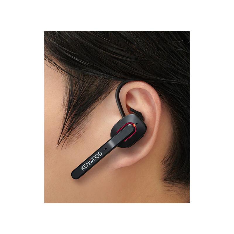 新品未使用 KENWOOD KH-M700 ワイヤレスヘッドセット 片耳イヤホン 片耳ヘッドセット ブラック KH-M700-B ［ノイズキャンセリング