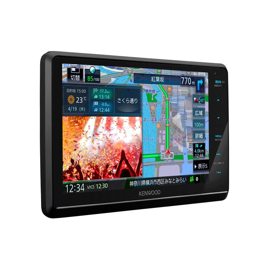 彩速ナビ MDV-S810F ケンウッド AVナビゲーション 8V型フローティング